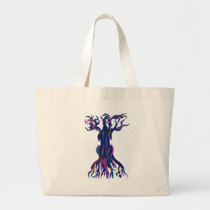 De Tela Gigante Bolso azul del árbol del violoncelo