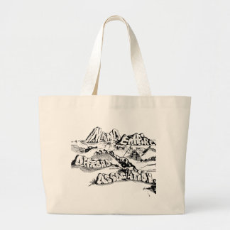 De Tela Gigante Bolso clásico del logotipo