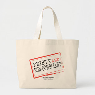 De Tela Gigante Bolso decidido