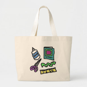De Tela Gigante Bolso del arte