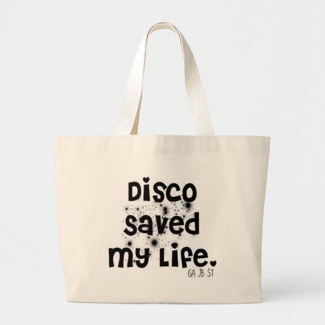 De Tela Gigante Bolso del disco (Frente)