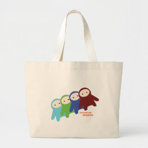 De Tela Gigante bolso del ecolocco