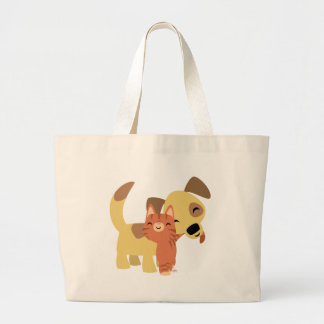 De Tela Gigante Bolso del personalizado del dibujo animado del