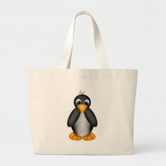 De Tela Gigante Bolso del pingüino