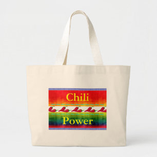 De Tela Gigante Bolso del poder del chile