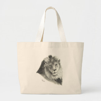 De Tela Gigante Bolso del safari del león
