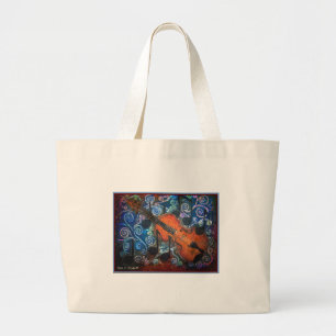 De Tela Gigante Bolso del violín del violín