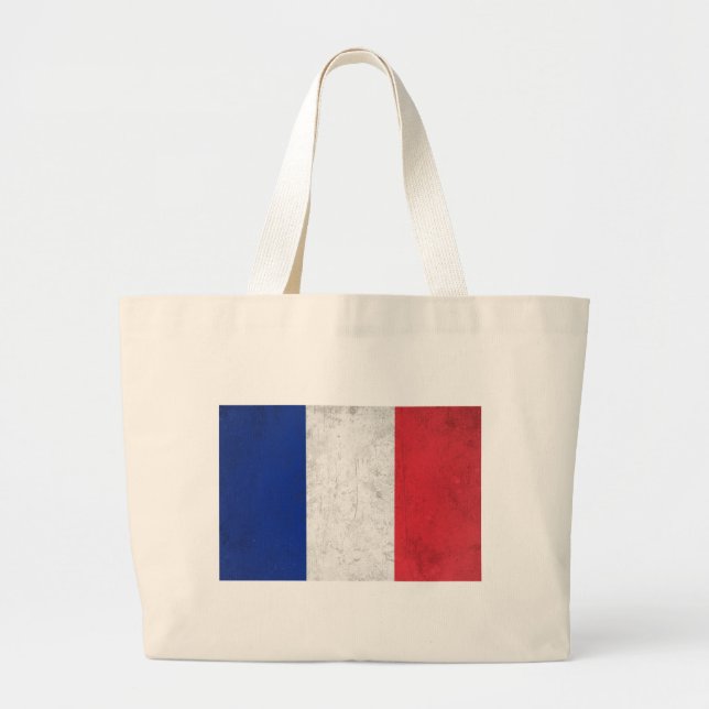 De Tela Gigante Bolso grande Francia (Frente)