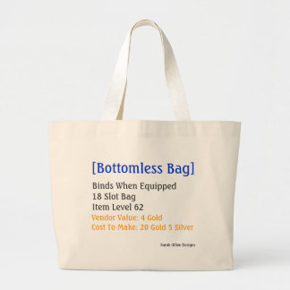 De Tela Gigante Bolso insondable