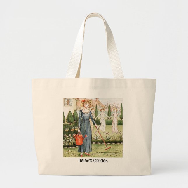 De Tela Gigante Bolso Mary Mary Personalizado • Greenaway (Frente)