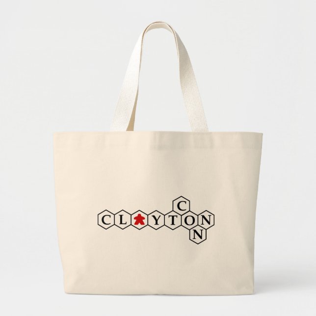 De Tela Gigante Bolso para la compra (Frente)