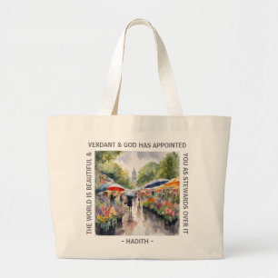 De Tela Gigante Bolso para la compra del Chelsea Flower Show bajo 