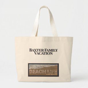 De Tela Gigante Bolso Personalizado para Vacaciones Familiares   P