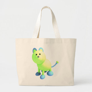 De Tela Gigante Bolso redondo del gato