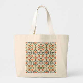 De Tela Gigante Bolso Toté Azul Iznik Tulipán Otomano