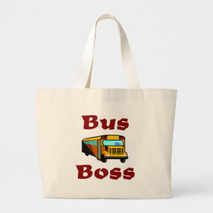 De Tela Gigante Buss Boss. Bolso del conductor del autobús
