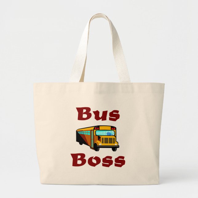 De Tela Gigante Buss Boss.  Bolso del conductor del autobús (Frente)