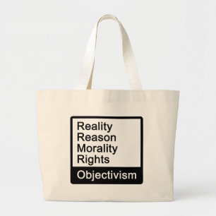 De Tela Gigante ¿Cuál es Objectivism? bolso