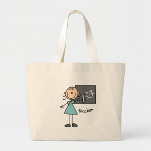 De Tela Gigante Figura bolso del palillo del profesor