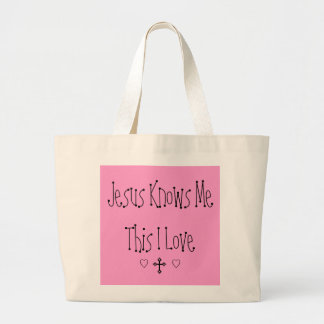 De Tela Gigante Jesús me conoce bolso
