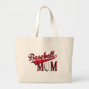 De Tela Gigante Mamá del béisbol - bolso