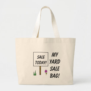 DE TELA GIGANTE ¡MI BOLSO DEL MERCADILLO CASERO!