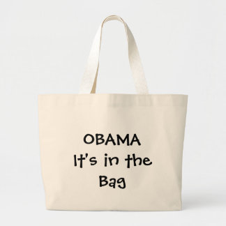 De Tela Gigante OBAMA está en el bolso
