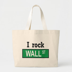 De Tela Gigante Oscilo Wall Street - bolso