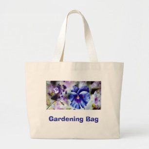 De Tela Gigante Pensamiento, bolso que cultiva un huerto
