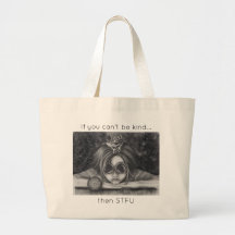 Rana Princesa Tote Bag STFU Ser un bolso amable
