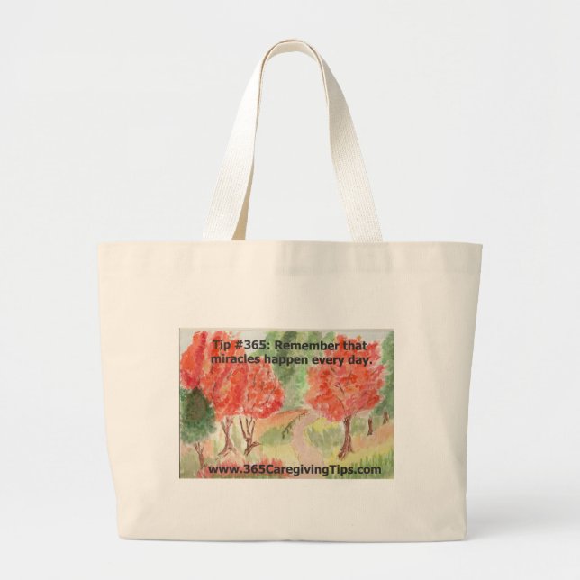 De Tela Gigante Va el bolso (grande) (Frente)