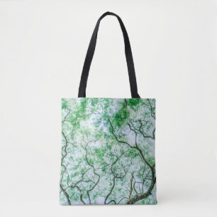 De Tela Hojas y ramas elegantes pero espeluznantes Bolso
