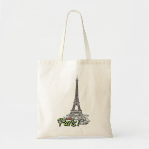 De Tela ¡J'aime París! Bolso