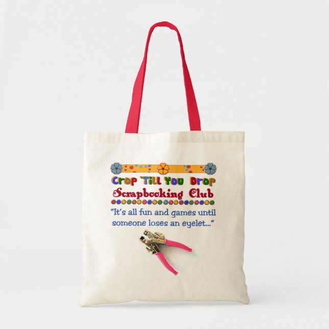 De Tela La cosecha le labra bolso scrapbooking del (Frente)