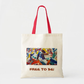 De Tela ¡LIBERE PARA SER! Bolso