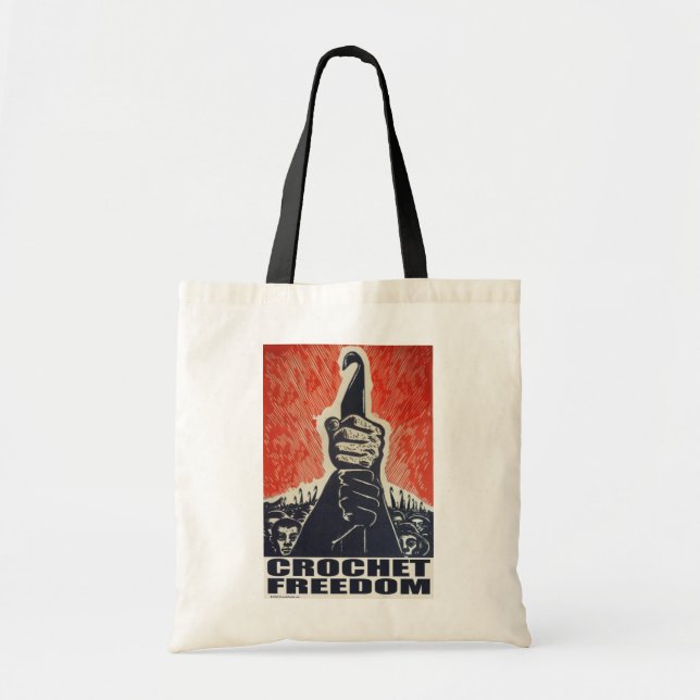 De Tela Libertad del ganchillo - bolso (Frente)
