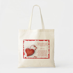De Tela Mi corazón pertenece a Jesús, bolso