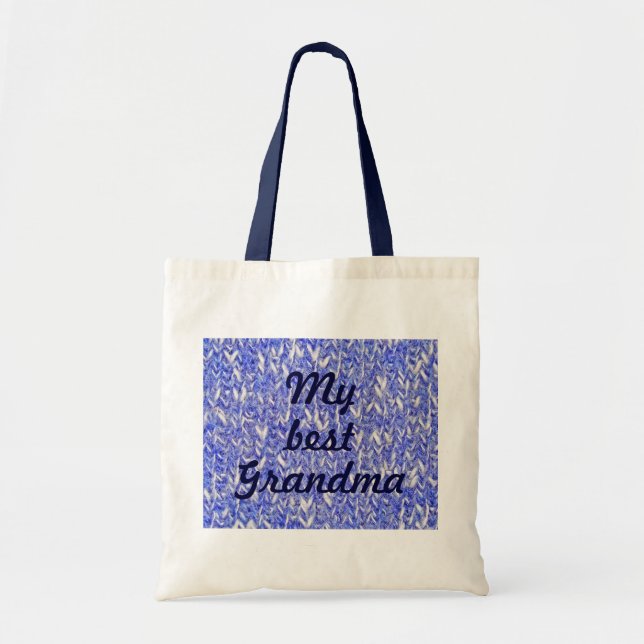 De Tela Mi mejor abuela - bolso (Frente)