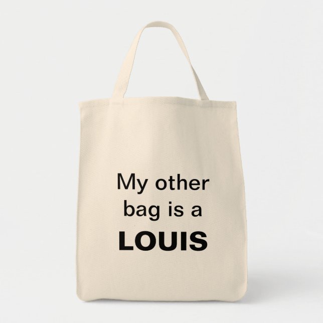 De Tela ¡Mi otro bolso es un LOUIS! (Frente)