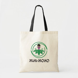 De Tela Mini-Mono bolso del logotipo