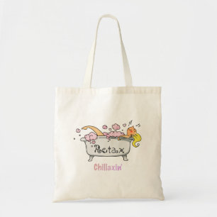De Tela Modo Chillaxin’: divertido bolso para llevar todos