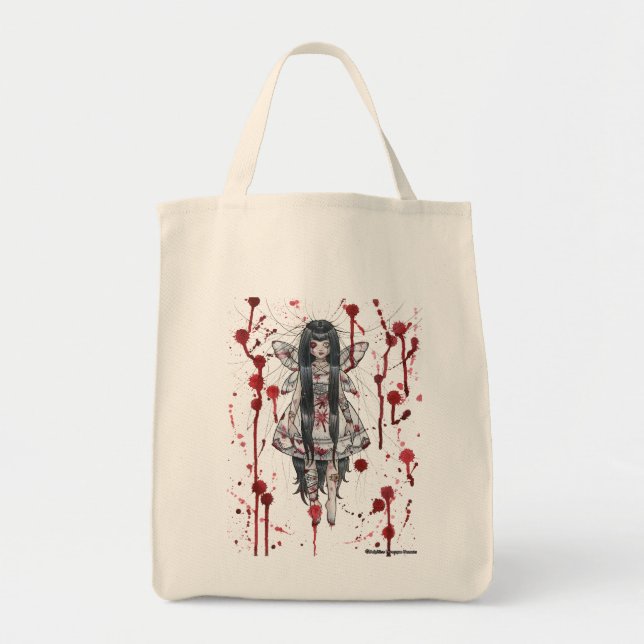 De Tela Muerte para verle bolso gótico (Frente)