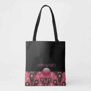 De Tela - Negro, salmón - bolso AUTORIZADO