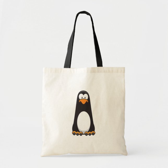 De Tela Pablo el bolso pensativo del pingüino (Frente)