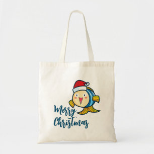 De Tela Personalizable lindos navidades pescar bolso