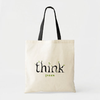 De Tela Piense el bolso verde