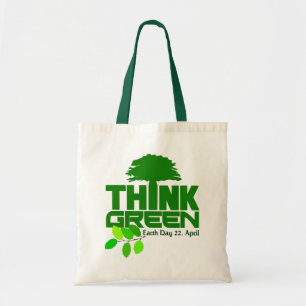 De Tela Piense el bolso verde