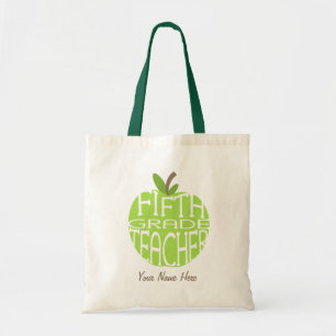 De Tela Quinto bolso del profesor del grado - Apple verde
