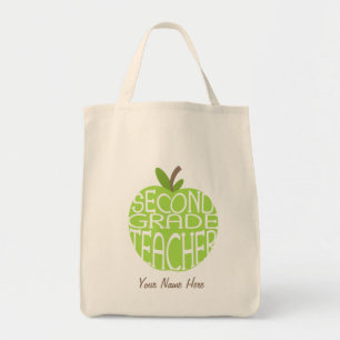 De Tela Segundo bolso del profesor del grado - Apple verde