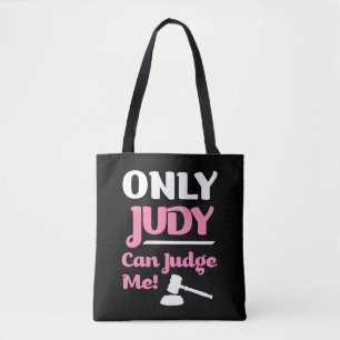 De Tela Solamente Judy puede juzgarme bolso divertido